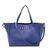 VALENTINO GARAVANI Borsa Shopper in Pelle Col. Blu Rockstud M