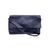 ENRICO COVERI Borsa a Tracolla Vintage in Pelle Col. Blu M
