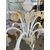 Elegante lampadario in vetro di Murano - Diametro 80 x H 90 cm - Venezia
