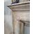 Elegante camino in marmo botticino - 140 x H 130 cm - Venezia