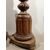 Coppia di candelieri fine '700 in legno intagliato