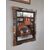 SPECCHIERA IN STILE BRUTALISTA CON FINITURE METALLICHE PRODUZIONE ARTIGIANALE