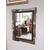 SPECCHIERA IN STILE BRUTALISTA CON FINITURE METALLICHE PRODUZIONE ARTIGIANALE