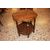 Tavolino francese a Petalo del 1800 In Legno di Noce