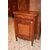 Piccola Credenza Provenzale in legno di noce e olmo ad 1 anta