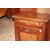 Piccola Credenza Provenzale in legno di noce e olmo ad 1 anta