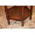 Tavolino francese a Petalo del 1800 In Legno di Noce