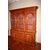 Grande Libreria Bookcase stile Vittoriano in Radica di Noce