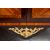 Credenza antica Napoleone III Francese in legni esotici pregiati con innesti di elementi in bronzo dorato. Periodo XIX secolo.
