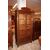 Vetrina Libreria 2 Porte Francese stile Luigi XVI in Legno di Mogano con Ottoni