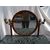Toilette in radica olmo con numerosi bronzi fine 1800 Impero Francia