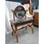 Toilette in radica olmo con numerosi bronzi fine 1800 Impero Francia