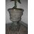 Coppia di grandi vasi a cratere di inizio 1900 in terracotta Smaltata
