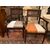 PANC156 - N. 2 Poltroncine in noce, misure cm L 60 x P 54 x H 93  