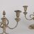 Coppia di Candelabri in Argento Pampaloni Franco Firenze Italia Metà '900