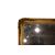 Grande specchiera francese del 1800 dorata foglia oro