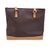 CELINE Borsa Shopper Vintage in Tela Col. Marrone Macadam M