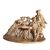 Gruppo di terracotta raffigurante scena settecentesca