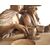 Gruppo di terracotta raffigurante scena settecentesca