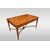 Tavolo da salotto scrittoio inglese stile Sheraton in Satinwood del 1800 con pitture