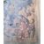 Frammento dipinto a tempera  di soffitto cremonsese tardo-gotico