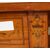 Tavolo da salotto scrittoio inglese stile Sheraton in Satinwood del 1800 con pitture