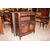 Credenza provenzale del 1700 in legno di noce e radica di noce con 2 ante e vano a giorno impreziosita di intagli