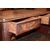 Credenza provenzale del 1700 in legno di noce e radica di noce con 2 ante e vano a giorno impreziosita di intagli
