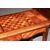 Tavolino da gioco di inizio 1800 francese stile Luigi XV con scacchiera intarsiata