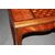 Tavolino da gioco di inizio 1800 francese stile Luigi XV con scacchiera intarsiata