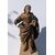 Scultura in legno intagliata e dipinto - Figura di santa - Italia, XVII-XVIII secolo.