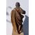Scultura in legno intagliata e dipinto - Figura di santa - Italia, XVII-XVIII secolo.