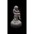 Piccola scultura in bronzo raffigurante un putto che suona il flauto.