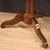 English living room table in inlaid wood from the 20th century
