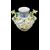 Vaso in maiolica con prese a forma di draghi.Minghetti Bologna.