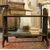 ARM227 - Scaffale in legno, epoca '800. Misure cm L 100 x H 85 x P 35
