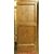  PTS877 - N. 2 Porte Valdostane in legno, mis. diverse: cm L 75/65 x H 193/191