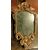  SPECC535 - Specchiera in legno dorato, misure cm L 42 x H 77  