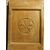  PTS877 - N. 2 Porte Valdostane in legno, mis. diverse: cm L 75/65 x H 193/191
