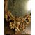  SPECC535 - Specchiera in legno dorato, misure cm L 42 x H 77  