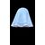 Lampada da sospensione fazzoletto ‘Zelda’  in vetro lattimo. Manifattura Vistosi.Murano.