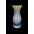 Vaso a’tromba’in vetro inciso incamiciato grigio-giallo.Salviati,Murano.