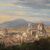 Pittore fiorentino (XVIII-XIX sec.) - Veduta di Firenze da Piazzale Michelangelo.
