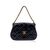 CHANEL Borsa a Tracolla Vintage in Pelle Lucida Col. Nero CC S
