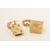 Coppia particolari orecchini pendenti in oro - G/410