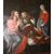 Olio su tela Francese del 1700 Raffigurante La Morte di San Giuseppe