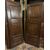 PTS879 - N. 2 porte in legno di noce, misurano cm L 74 x H 204  