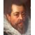 Ritratto di gentiluomo olio su tavola secolo XVII