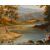 Pietro Della Valle (Livorno, 1819 – Firenze, 1880), Paesaggio con pastorelle e pescatore, 1846