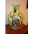 Vaso del XX secolo in ceramica dipinta con Personaggi "cavalieri"